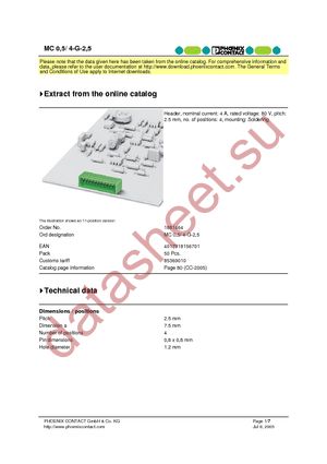 1881464 datasheet  